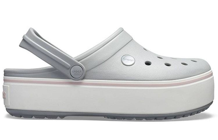 Order Crocs 增高拖鞋 '浅灰' 205434-04M