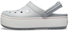 Buy 크록스 플랫폼 클로그 (라이트 그레이) 205434-04M