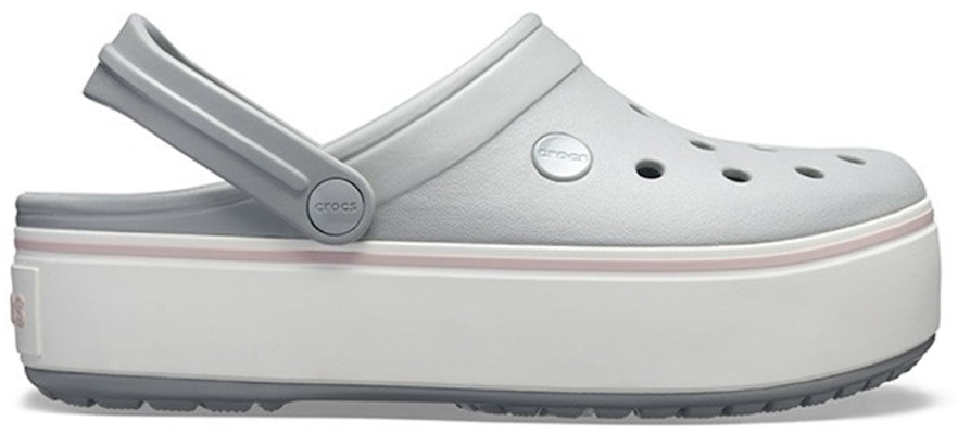 Crocs 增高拖鞋 '浅灰' 205434-04M Order Crocs 增高拖鞋 '浅灰' 205434-04M