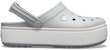 크록스 플랫폼 클로그 (라이트 그레이) 205434-04M