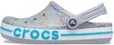 Sandal Crocs Pantai Uniseks Cetakan Kelabu Biru 'Grey Blue' 206232-0ES