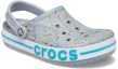 Lookbook Sandal Crocs Pantai Uniseks Cetakan Kelabu Biru 'Grey Blue' 206232-0ES