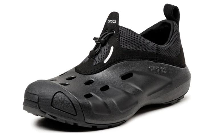 Lookbook Crocs卡樂騎 Quick Trail 舒適萬用 輕巧耐磨 沙灘涼鞋 男女皆宜 黑色