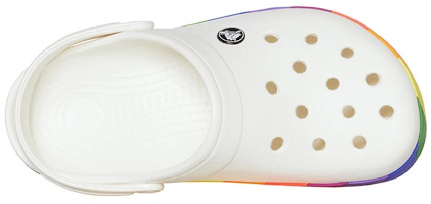 Sandali Bianchi Arcobaleno Crocs 206361-94S Lookbook Sandali Bianchi Arcobaleno Crocs 206361-94S
