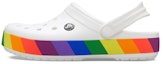 Buy Sandalias Blancas Crocs Arcoíris 206361-94S