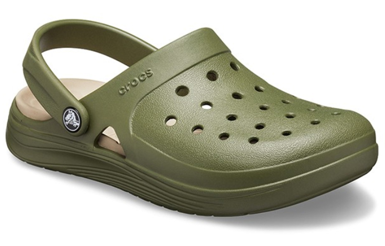 Order Crocs Reviva Beach Army Green Sandals 205852-3TQ