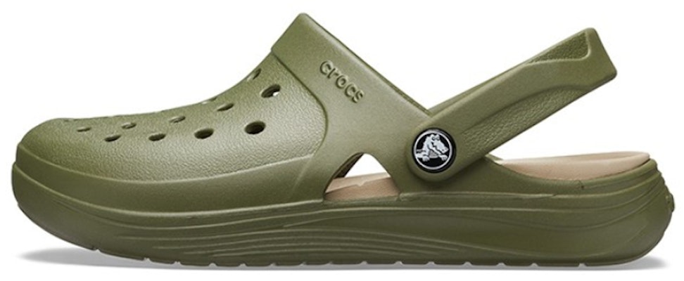 Crocs Reviva Beach Army Green Sandals 205852-3TQ Buy Crocs Reviva Beach Army Green Sandals 205852-3TQ