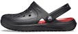 Sandal Pantai Crocs Reviva Hitam Merah 205852-0BU