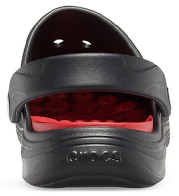 Sandal Pantai Crocs Reviva Hitam Merah 205852-0BU Lookbook Sandal Pantai Crocs Reviva Hitam Merah 205852-0BU