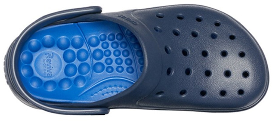Crocs Reviva Beach Sandals Deep Blue 205852-4HI Shop Crocs Reviva Beach Sandals Deep Blue 205852-4HI