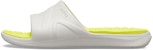 Crocs Reviva Broad Strap Round Toe Slides 'Yellow White' 205546-1CC