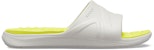 Crocs Reviva Broad Strap Round Toe Slides 'Yellow White' 205546-1CC