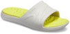 Crocs Reviva Broad Strap Round Toe Slides 'Yellow White' 205546-1CC
