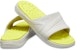 Crocs Reviva Broad Strap Round Toe Slides 'Yellow White' 205546-1CC