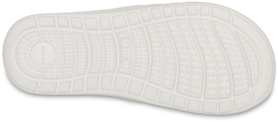 Crocs Reviva Broad Strap Round Toe Slides 'Yellow White' 205546-1CC Sizing Crocs Reviva Broad Strap Round Toe Slides 'Yellow White' 205546-1CC