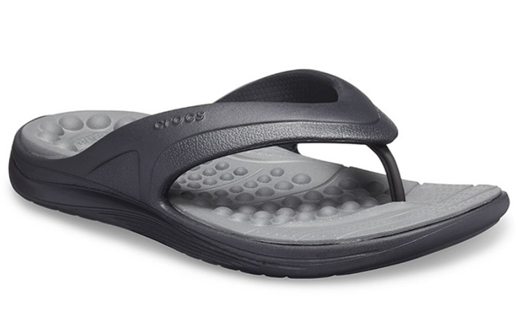 Order Crocs Reviva Flip-Flops Black 205545-0DD