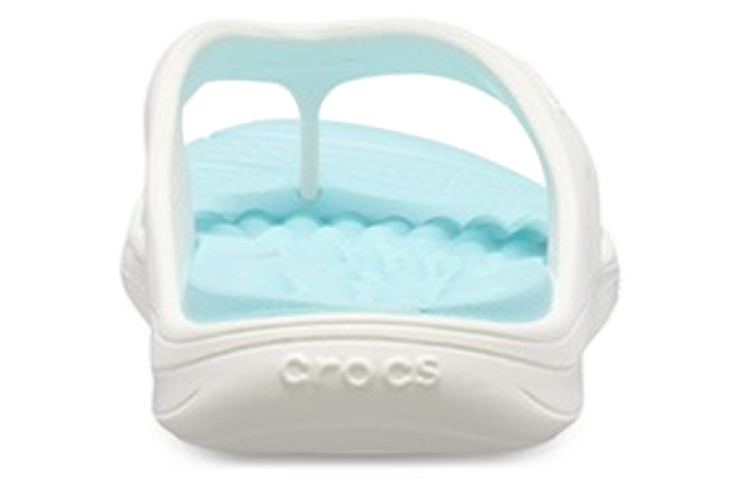 Lookbook Crocs Reviva Flip-Flops Blue White 205545-18B