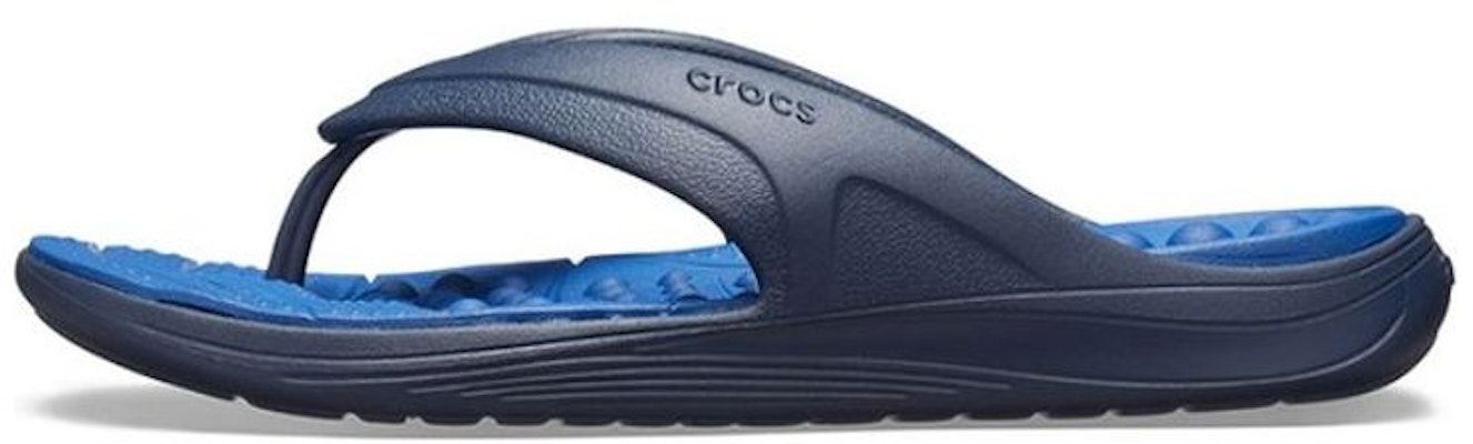 Crocs Reviva Flip-Flops Deep Blue 205545-4HI Buy Crocs Reviva Flip-Flops Deep Blue 205545-4HI