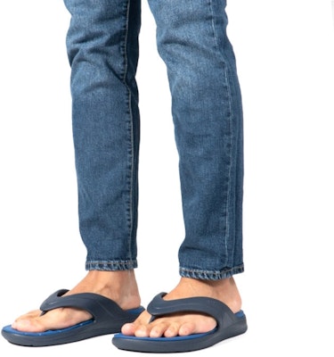 Crocs Reviva Flip-Flops Deep Blue 205545-4HI Purchase Crocs Reviva Flip-Flops Deep Blue 205545-4HI