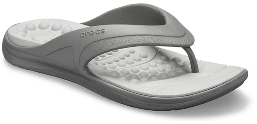 Crocs Reviva Flip-Flops Gray 205545-0DV Order Crocs Reviva Flip-Flops Gray 205545-0DV