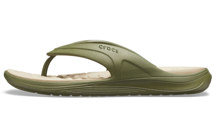 Crocs Reviva Flip 'Military Green' 205545-3TQ