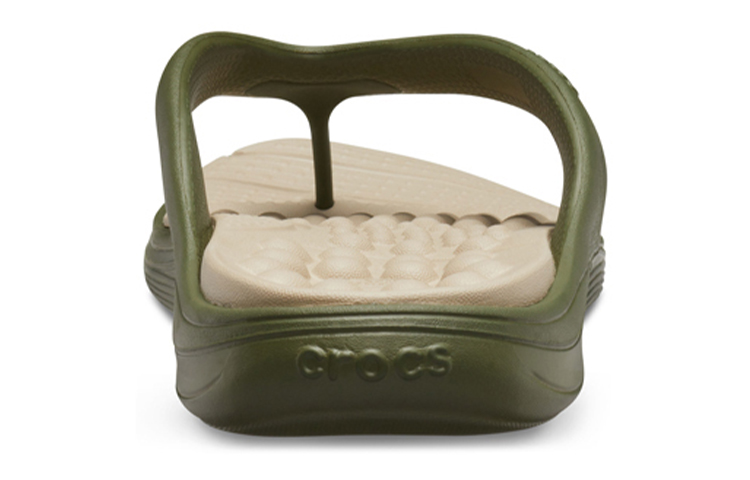 Details for Crocs Reviva Flip 'Military Green' 205545-3TQ