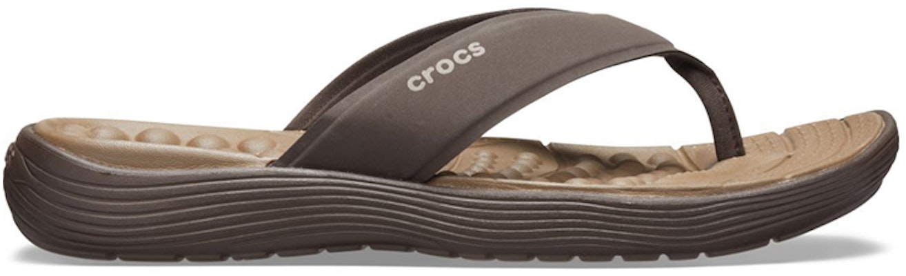 Crocs Reviva Flip Flops 'Coklat Espresso' 205715-22Z Order Crocs Reviva Flip Flops 'Coklat Espresso' 205715-22Z