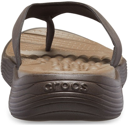 Crocs Reviva Flip Flops 'Brown Espresso' 205715-22Z Details for Crocs Reviva Flip Flops 'Brown Espresso' 205715-22Z
