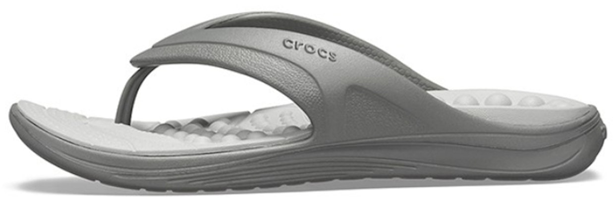 Crocs Reviva Flip-Flops Gray 205545-0DV Buy Crocs Reviva Flip-Flops Gray 205545-0DV