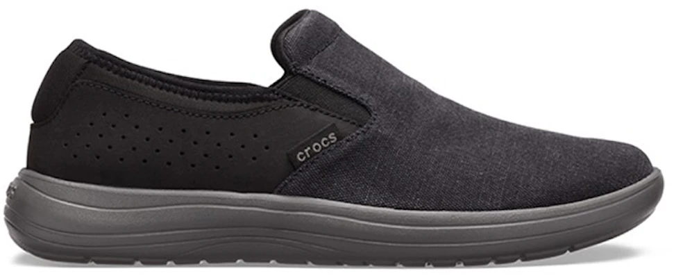 Crocs Reviva Shoe Black Gray 'Black Grey' 206062-0DD Order Crocs Reviva Shoe Black Gray 'Black Grey' 206062-0DD