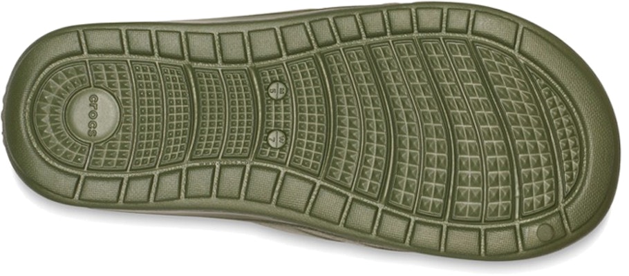 Crocs Reviva Slides 'Olive Green' 205546-3TQ Sizing Crocs Reviva Slides 'Olive Green' 205546-3TQ