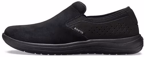Crocs Reviva Suede Slip-on 'Black' 205808-060 Crocs Reviva Suede Slip-on 'Black' 205808-060