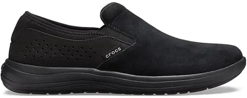 Crocs Reviva Suede Slip-on 'Black' 205808-060 Order Crocs Reviva Suede Slip-on 'Black' 205808-060