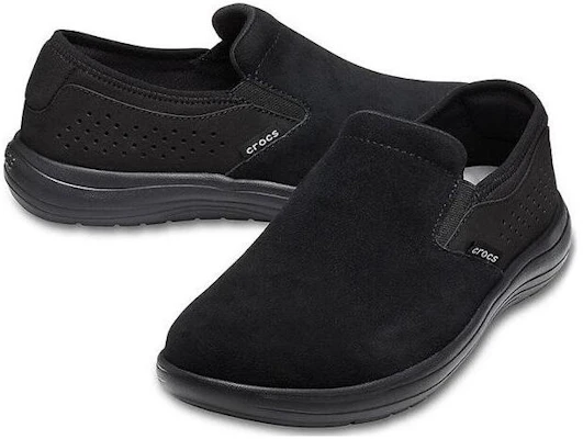Crocs Reviva Suede Mocassin à Enfiler ''Noir'' 205808-060 Shop Crocs Reviva Suede Mocassin à Enfiler ''Noir'' 205808-060