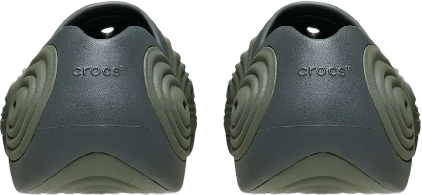Crocs 波纹洞洞鞋 ''石墨灰橄榄绿'' 214154-1G0 Lookbook Crocs 波纹洞洞鞋 ''石墨灰橄榄绿'' 214154-1G0