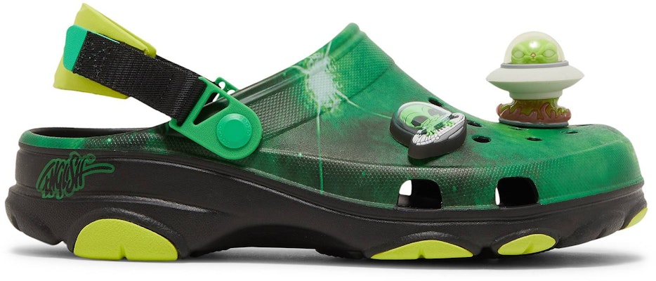 Crocs Ron English x All-Terrain Clog 'Area 54 - Green Galaxy' 208137-0N4 Buy Crocs Ron English x All-Terrain Clog 'Area 54 - Green Galaxy' 208137-0N4