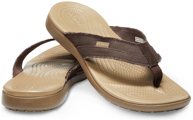 Crocs Santa Cruz 'Chanclas Marrones Casual' 205612-22Y Shop Crocs Santa Cruz 'Chanclas Marrones Casual' 205612-22Y