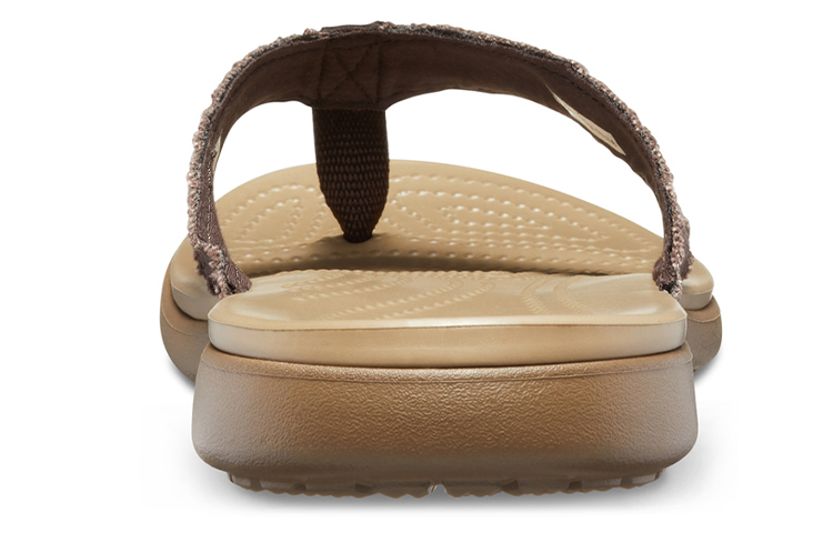 Details for Crocs Santa Cruz 'Brown Casual Flip-Flop' 205612-22Y