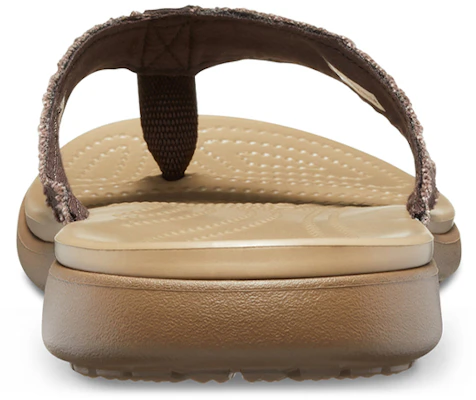 Crocs Santa Cruz 'Brown Casual Flip-Flop' 205612-22Y Details for Crocs Santa Cruz 'Brown Casual Flip-Flop' 205612-22Y
