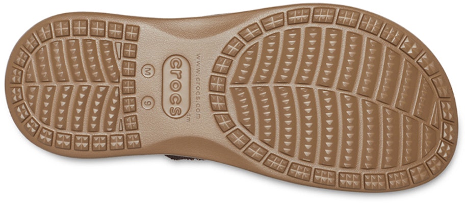 Crocs Santa Cruz 'Chanclas Marrones Casual' 205612-22Y Sizing Crocs Santa Cruz 'Chanclas Marrones Casual' 205612-22Y