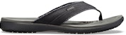 Crocs Santa Cruz Kasut Jepun Kanvas 'Hitam Slate Kelabu' 205612-0DD