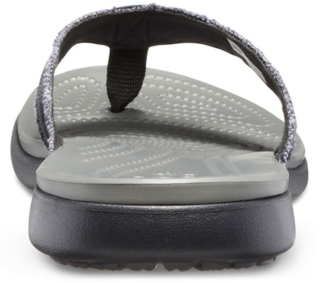 Chanclas Crocs Santa Cruz Lona 'Negro Pizarra Gris'. 205612-0DD Details for Chanclas Crocs Santa Cruz Lona 'Negro Pizarra Gris'. 205612-0DD