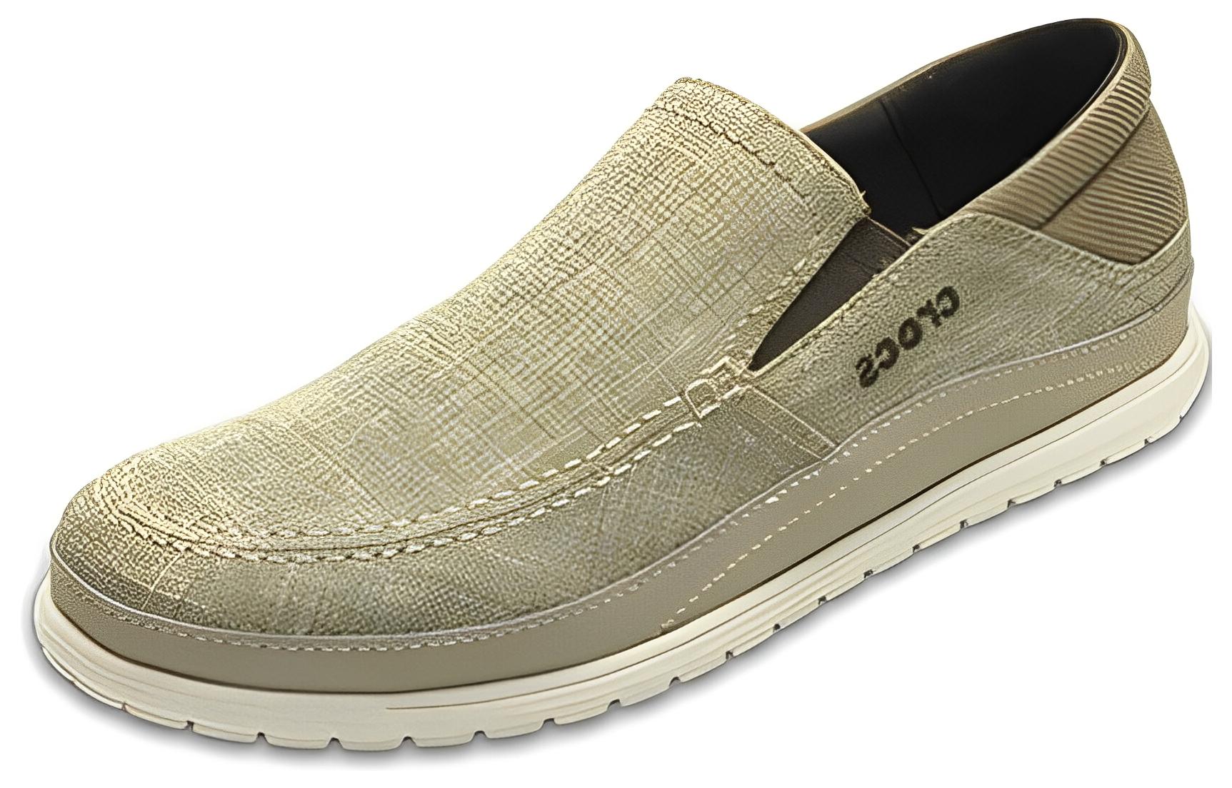 Lookbook Kasut Crocs Santa Cruz Playa Slip-On 'Khaki Stucco' 204835-26P