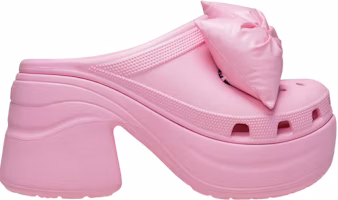 Crocs Siren Bow Clog Pink Tweed 210000-6WY Crocs Siren Bow Clog Pink Tweed 210000-6WY