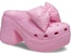 Crocs Siren Bow Clog Pink Tweed 210000-6WY