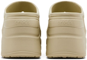 Sizing Crocs卡駱馳 Siren Clog 透氣柔軟舒適 洞洞鞋 男女同款 乳白色