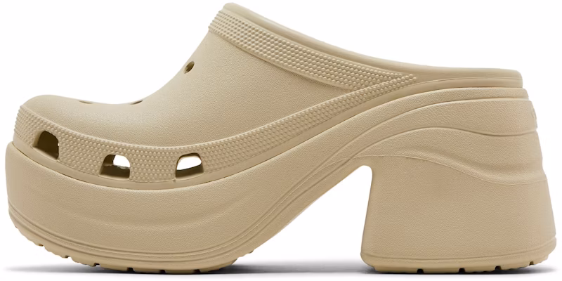 Crocs卡駱馳 Siren Clog 透氣柔軟舒適 洞洞鞋 男女同款 乳白色 Lookbook Crocs卡駱馳 Siren Clog 透氣柔軟舒適 洞洞鞋 男女同款 乳白色