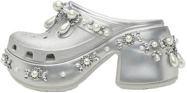 Crocs Siren Clog Simone Rocha 銀色尖刺款 210646-041 Buy Crocs Siren Clog Simone Rocha 銀色尖刺款 210646-041