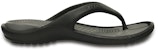 Crocs Soft Sole Cozy Flip-Flops Unisex Hitam Kelabu 10024-05M