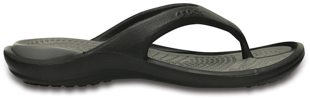 Crocs柔软底舒适人字拖 男女款 黑灰色 10024-05M Order Crocs柔软底舒适人字拖 男女款 黑灰色 10024-05M